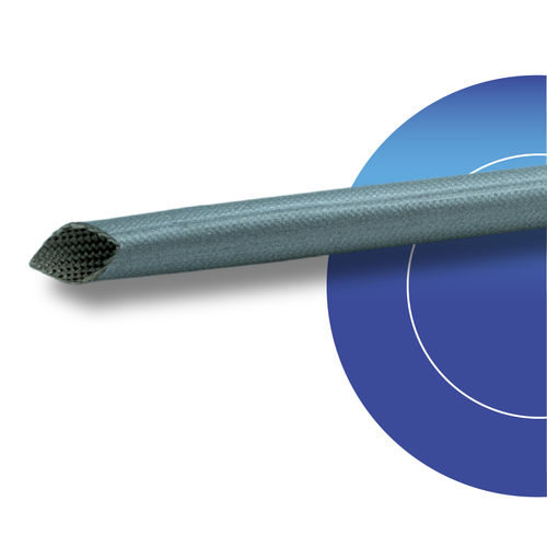 Gaine isolante - SCS-ALU - FAVIER GROUP - tressée / pour câbles / en caoutchouc silicone