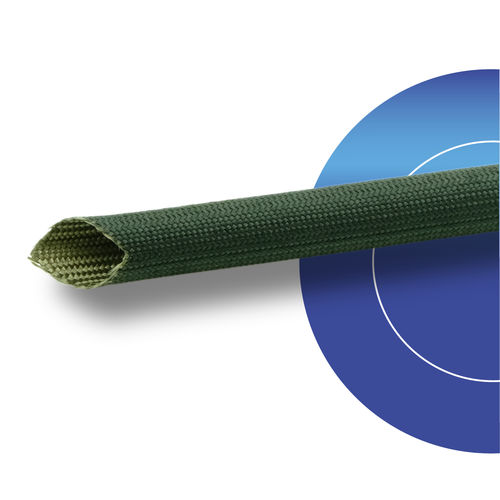 Gaine de protection thermique - 21F1 UL - FAVIER GROUP - tressée / de câbles électriques / fibre de verre