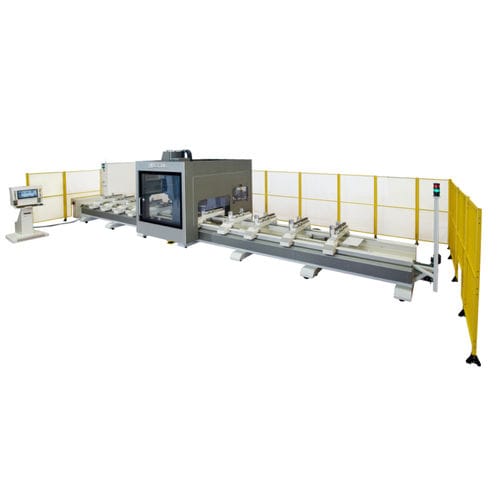 Centre d'usinage CNC 5 axes - MC 302 GEOS – 5 MDT - MECAL - vertical / pour PVC / pour aluminium
