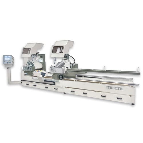 Tronçonneuse à deux têtes pour PVC - SW 553-R REVERSE GARDA - MECAL - pour aluminium
