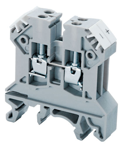 Bloc de jonction sur rail-DIN - CTT2.5U - Connectwell Industries - à connexion à vis / pour thermocouple