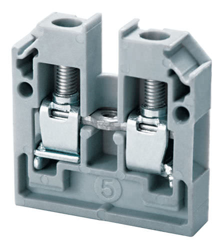 Bloc de jonction pour montage sur panneau - CMB4 - Connectwell Industries - à connexion à vis / miniature