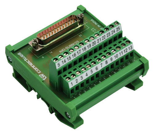 Module d'interface Sub-D - IMDSUBM series  - Connectwell Industries