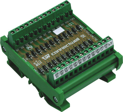 Module à diodes à jonction PN - IMD/CA series - Connectwell Industries - sur rail DIN / de redressement
