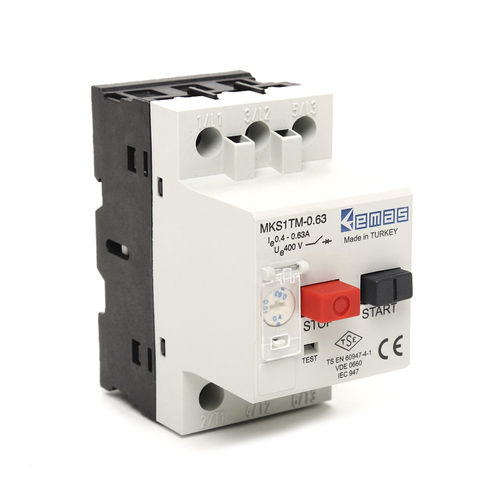 Disjoncteur contre les courts-circuits - MKS1 series - EMAS - modulaire / de protection moteur / à boîtier moulé