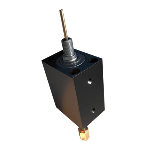 Vérin hydraulique - V450 CP - VEGA SRL - à double tige / en acier / en aluminium