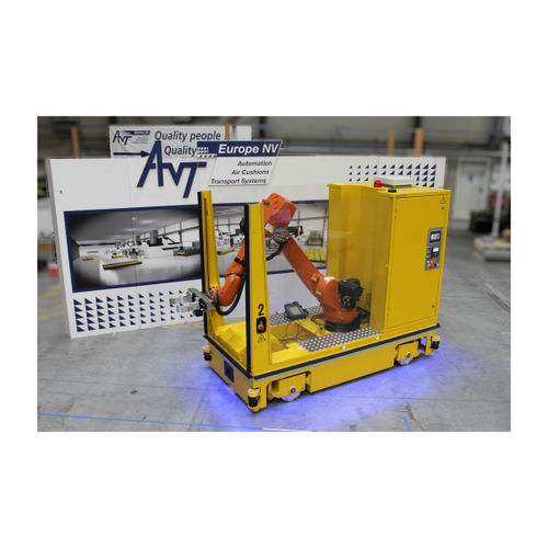 AGV de manutention - AVT Europe - de transfert / pour chariot / pour l'industrie de l'emballage