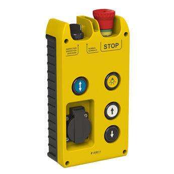 Boîte à boutons pour ascenseur - EL AD Series 60 mm - Pizzato Elettrica - d'arrêt d'urgence