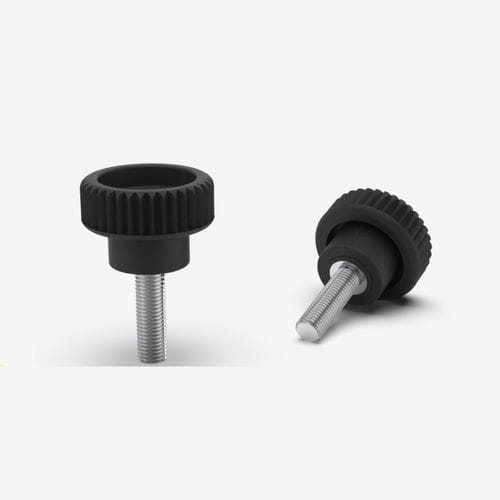Vis moletée en plastique - BK38.0078 series - Bäcker - en acier