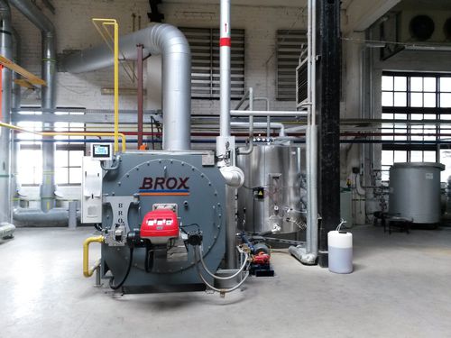 Générateur de vapeur à gaz - BROX BOILER & BURNER COMPANY