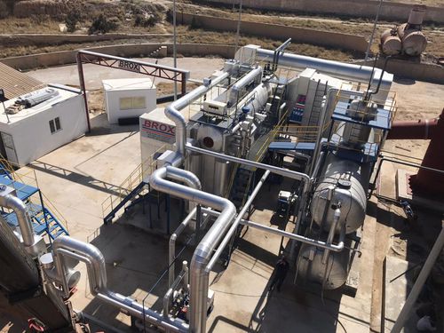 Générateur de vapeur à gaz naturel - BROX BOILER & BURNER COMPANY - à tubes d'eau