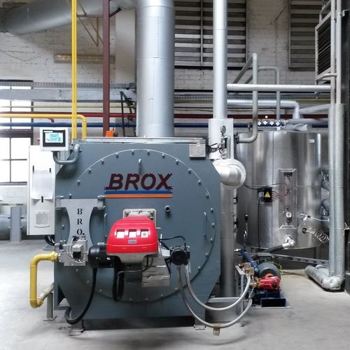 Générateur de vapeur surchauffée - BROX BOILER & BURNER COMPANY - à vapeur saturée / à tubes d'eau / 3 passes