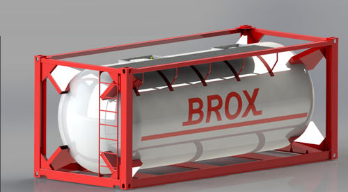 Conteneur-citerne de stockage - BROX BOILER & BURNER COMPANY - de transport / pour GPL / cylindrique