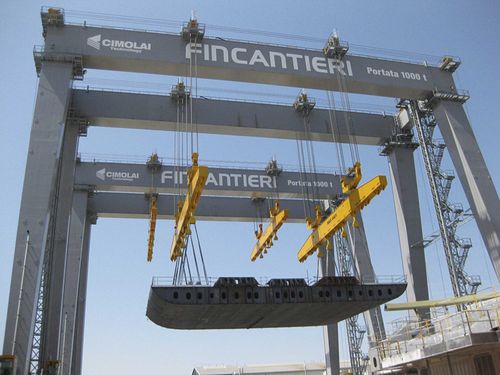 Portique sur pneus - MST 1000 - CIMOLAI TECHNOLOGY - de déchargement de navire