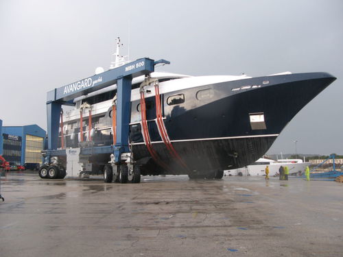Portique mobile - MBH 500 - CIMOLAI TECHNOLOGY - de déchargement de navire