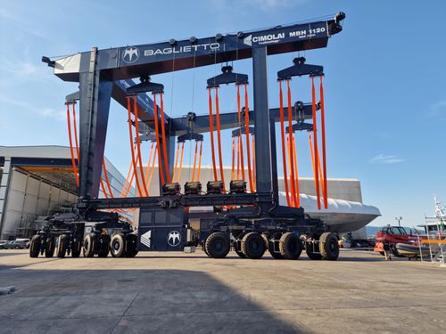 Portique mobile - MBH 1120 - CIMOLAI TECHNOLOGY - de déchargement de navire