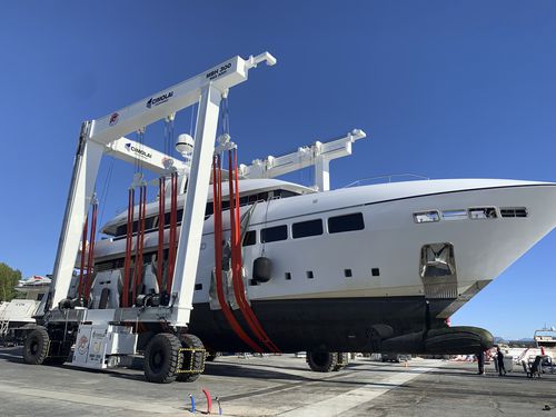 Portique mobile - MBH 300 - CIMOLAI TECHNOLOGY - de déchargement de navire