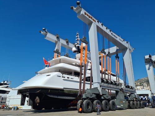 Portique mobile - MBH 1150 - CIMOLAI TECHNOLOGY SpA - de déchargement de navire
