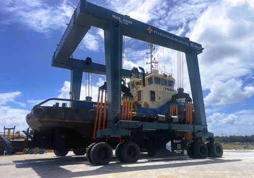 Portique mobile - MBH 440 - CIMOLAI TECHNOLOGY - de déchargement de navire