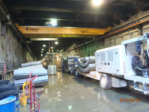 Pont roulant bipoutre - OHC 25 - CIMOLAI TECHNOLOGY - pour unité de béton préfabriqué