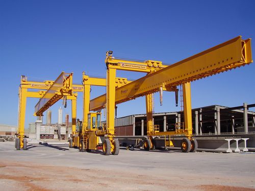 Portique sur pneus - MST 130 - CIMOLAI TECHNOLOGY - pour chantier de préfabriqués