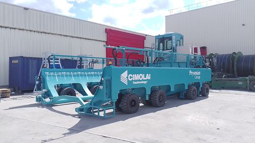 Chariot automoteur à plateau - FBT 120 - CIMOLAI TECHNOLOGY - à 4 essieux