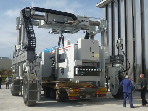 Chariot cavalier sur pneus - MST 60 - CIMOLAI TECHNOLOGY
