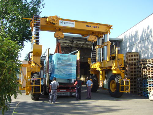 Chariot cavalier sur pneus - MST 120 - CIMOLAI TECHNOLOGY