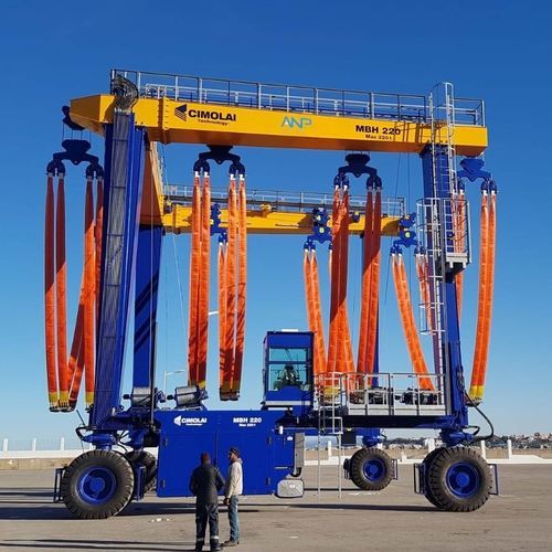 Portique mobile - MBH 200 - CIMOLAI TECHNOLOGY - de déchargement de navire
