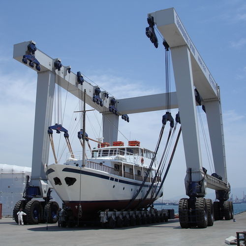Portique mobile - MBH 820 - CIMOLAI TECHNOLOGY - de déchargement de navire