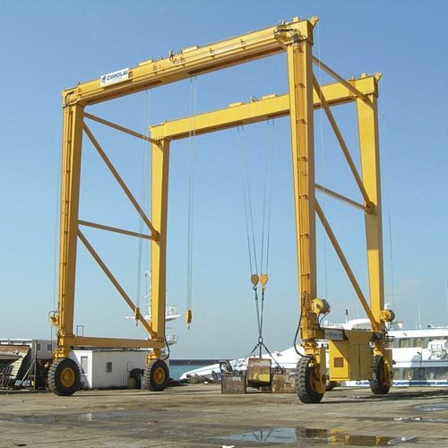 Chariot cavalier pour applications marines - MST 60 - CIMOLAI TECHNOLOGY - sur pneus