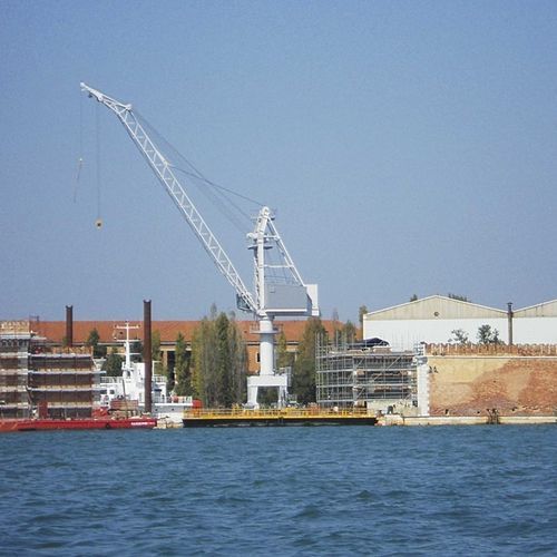 Grue sur rail - RBC 20 - CIMOLAI TECHNOLOGY - à flèche / pour applications marines / de levage