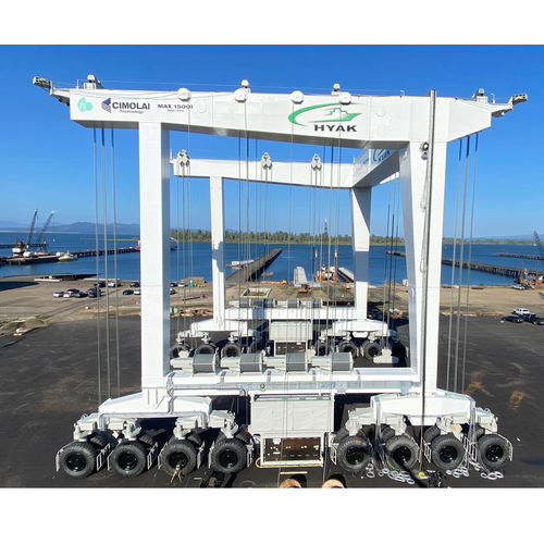 Travel lift complètement électrique - MBH 1500 - CIMOLAI TECHNOLOGY SpA - pour charge lourde / contrôlé à distance