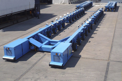 Remorque plus de 6 essieux - MBT 400t - 6 - CIMOLAI TECHNOLOGY - tractée / pour bateau