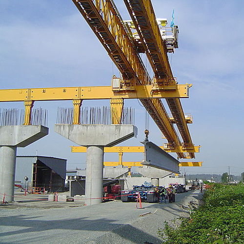 Portique de lancement - BLG 100 / SPAN 45 m - 1 - CIMOLAI TECHNOLOGY