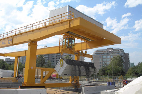Portique sur rail - RGC 4 - CIMOLAI TECHNOLOGY - pour container