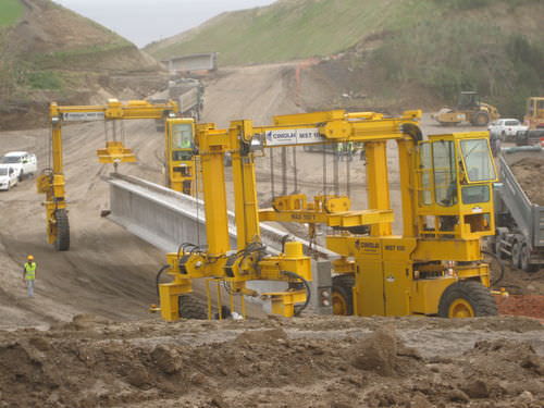 Portique mobile - MST 100 - CIMOLAI TECHNOLOGY - pour chantier de préfabriqués