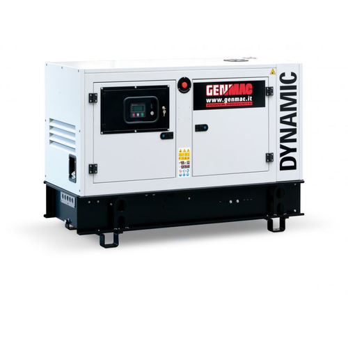 Groupe électrogène diesel - DYNAMIC RGU25PS - GENMAC SRL - monophasé / stationnaire / refroidi par eau