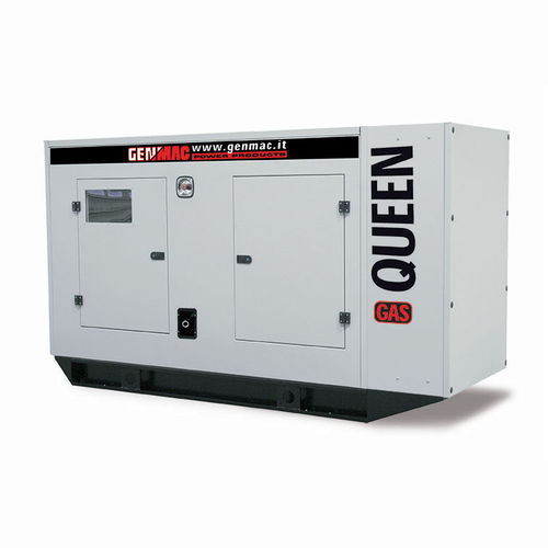Groupe électrogène GPL - QUEEN-GAS GU50GS-LPG - GENMAC SRL - triphasé / stationnaire / 60 Hz