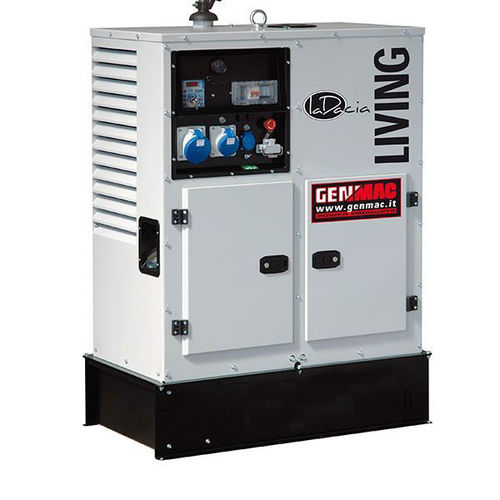 Groupe électrogène diesel - LIVING RGU7KS-EPA - GENMAC SRL - monophasé / stationnaire / 60 Hz