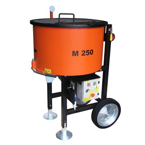 Bétonnière électrique - M 250 R - Filamos - mobile / automatique