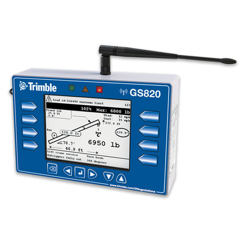 Moniteur LCD - GS820 - Trimble Navigation - Construction Division - industriel / versatile / pour chantier de construction