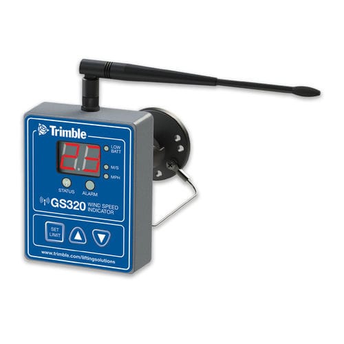 Indicateur de courant - GS320 - Trimble Navigation - Construction Division - de vitesse du vent / à LED / à liaison sans fil