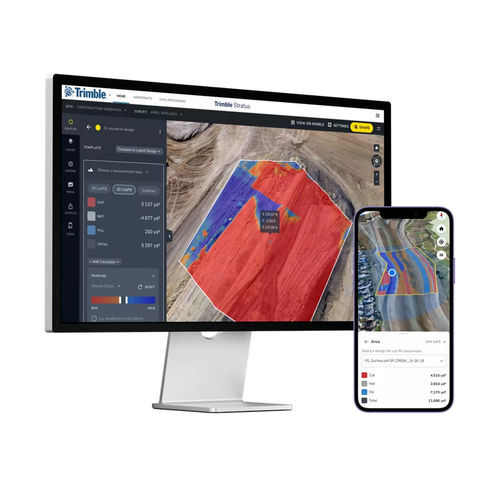 Logiciel de mesure - Stratus - Trimble Navigation - Construction Division - SIEM / basé sur le web