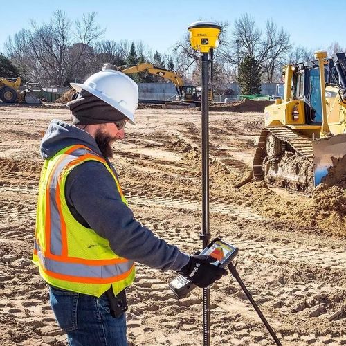 Système de positionnement multiaxe - Trimble Navigation - Construction Division - tripode / pour engin de construction / intelligent