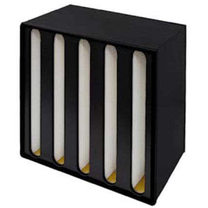 Filtre à air - MVH series - Mikropor - en panneaux / en fibre de verre / pour climatisation