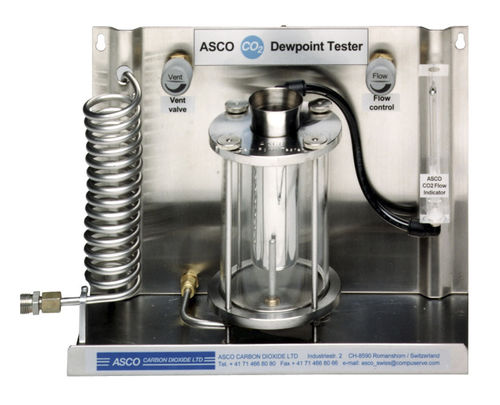 Analyseur du point de rosée - ASCO CARBON DIOXIDE - de dioxyde de carbone / portable