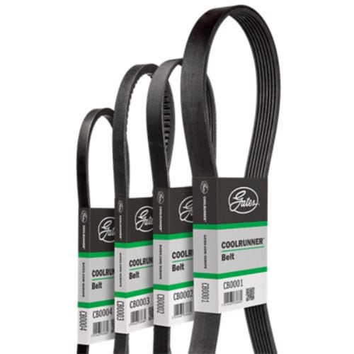 Courroie striée - COOLRUNNER™  - Gates - en EPDM / en chloroprène / industrielle
