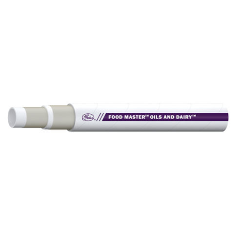 Tuyau flexible pour produits alimentaires - Food Master&trade; 150SD - Megaflex&trade; - Gates - pour huile / pour lait / en acier inoxydable