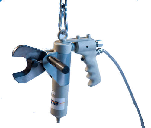 Coupe-câble hydraulique - HK 2 - FRIEDRICH PETIG GMBH - à ergot